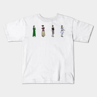 Lady Anne - Historical English Time Travel Adventure Kids T-Shirt